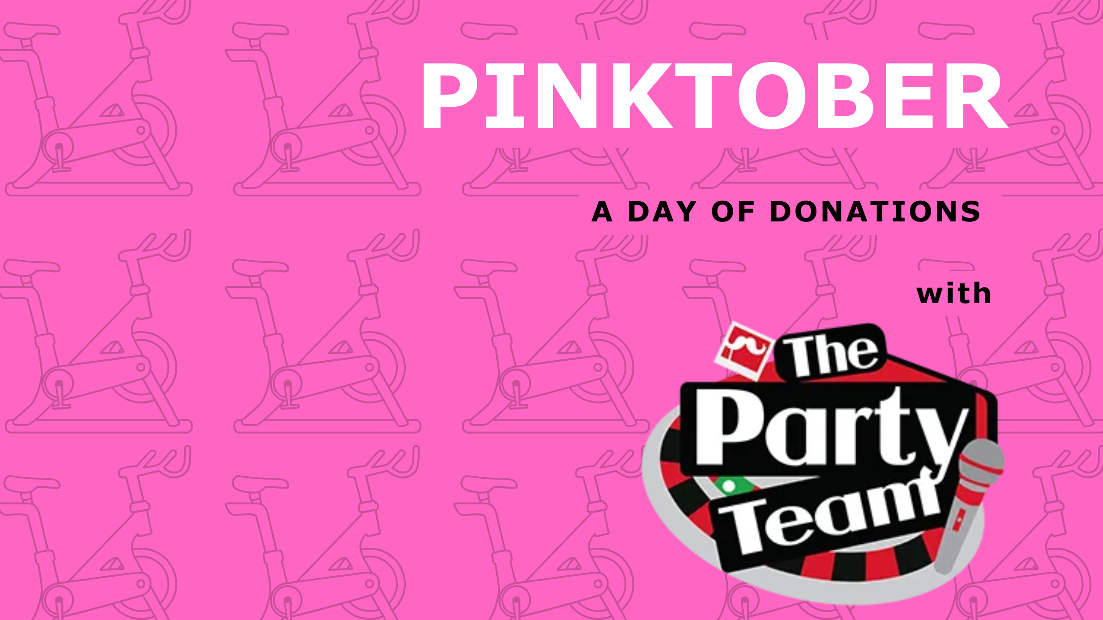 Pinktober Donation Spin Class Best Gym in Eugene Eugene, OR